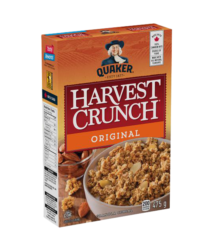 Quaker Harvest Crunch Light & Crisp Raisin Almond Granola Cereal